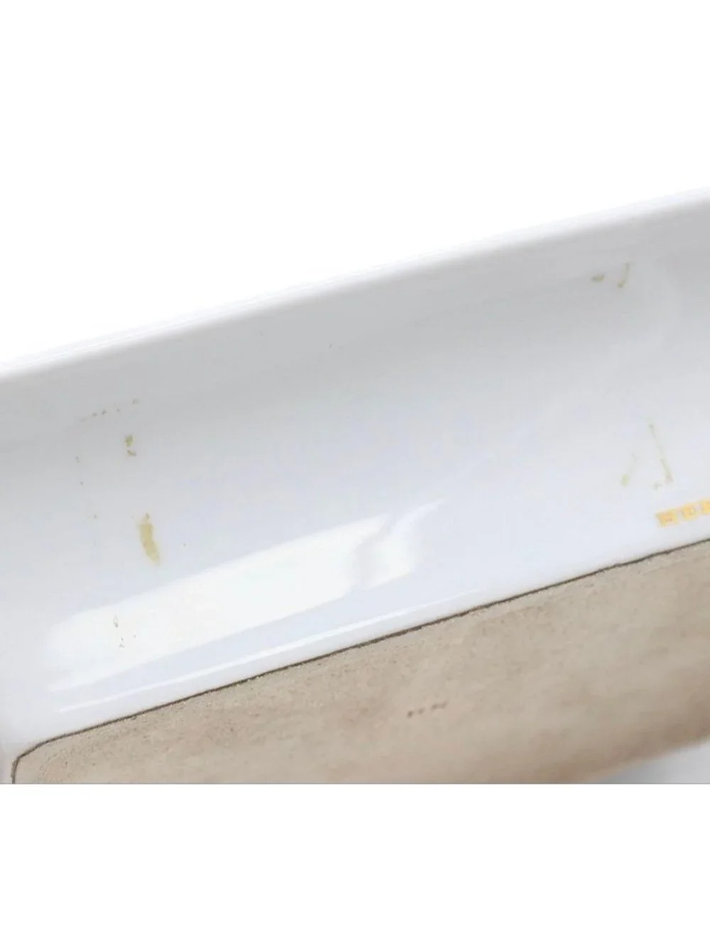 Hermes Ashtray Case White